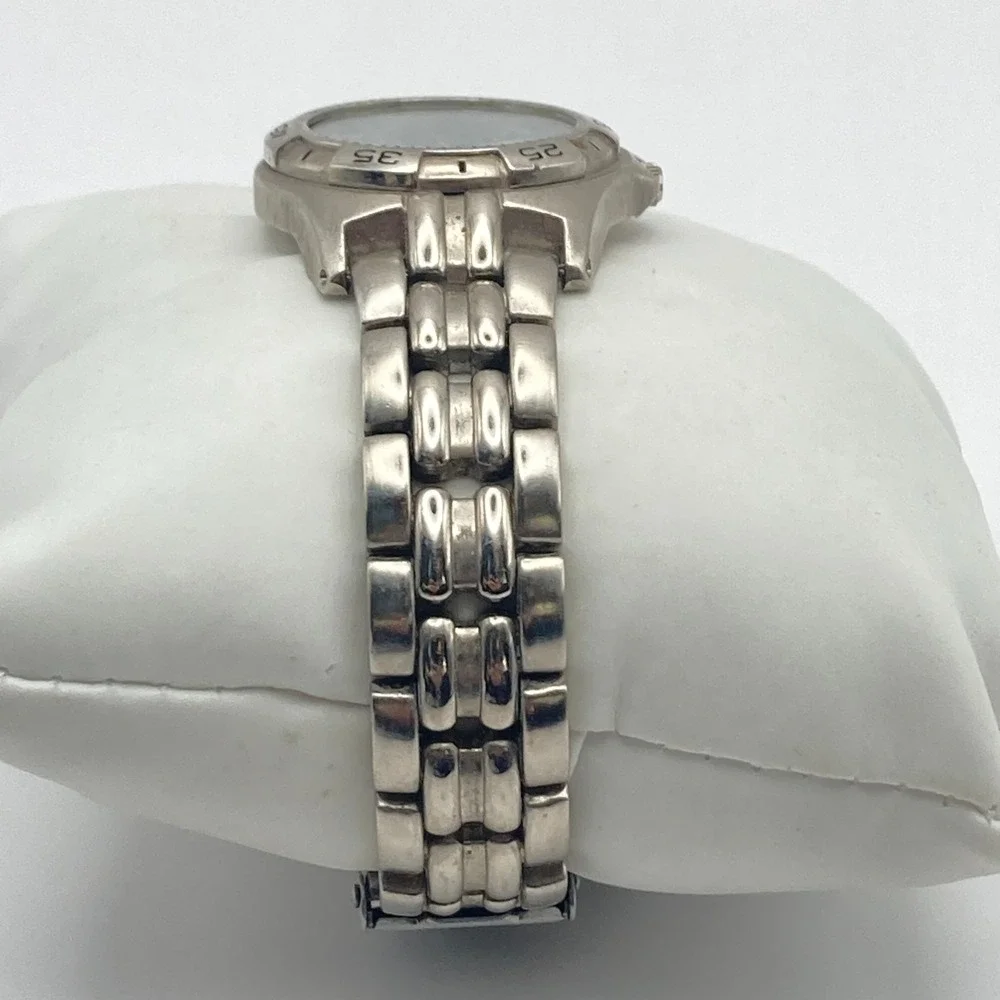 Rumours Women's Watch 29mm Silver Tone Blue Textured Dial New Battery 7.25